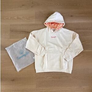 Sunny De Hoodie Solar Kiss Size L Cream Pink